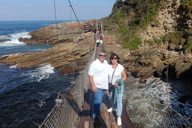 1 Day Garden Route Tour from Port Elizabeth to the Crags - Jeffreys Bay: surf shops, beaches, and lagoon roads