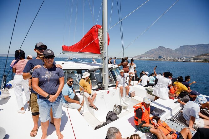 1- Hour Catamaran Cruise Cape Town - The first minutes: Waterfront views from the water