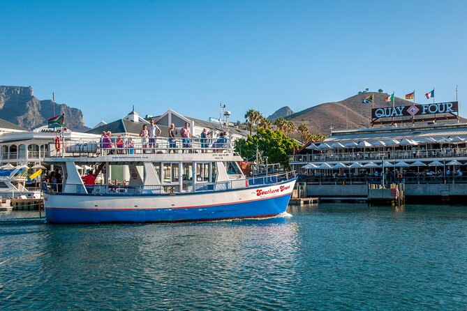 1 Hour Coastal Catamaran Cruise from Cape Town - Sailing toward Green Point lighthouse