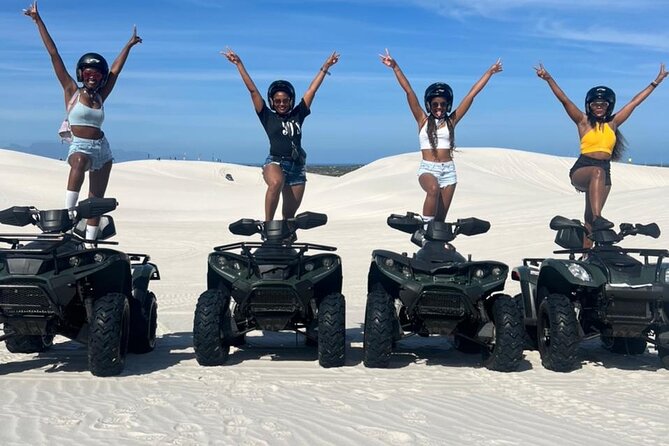 30 minutes Quad Biking, FREE Sandboarding and Content Creation - Key points at a glance