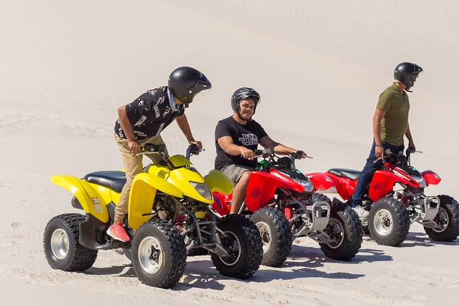 30 minutes Quad Biking, FREE Sandboarding and Content Creation - What 30 minutes really gives you