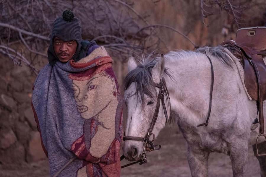 4x4 into Lesotho From Underberg - Horse Ride / Village Life - Who Will Enjoy This Day Most