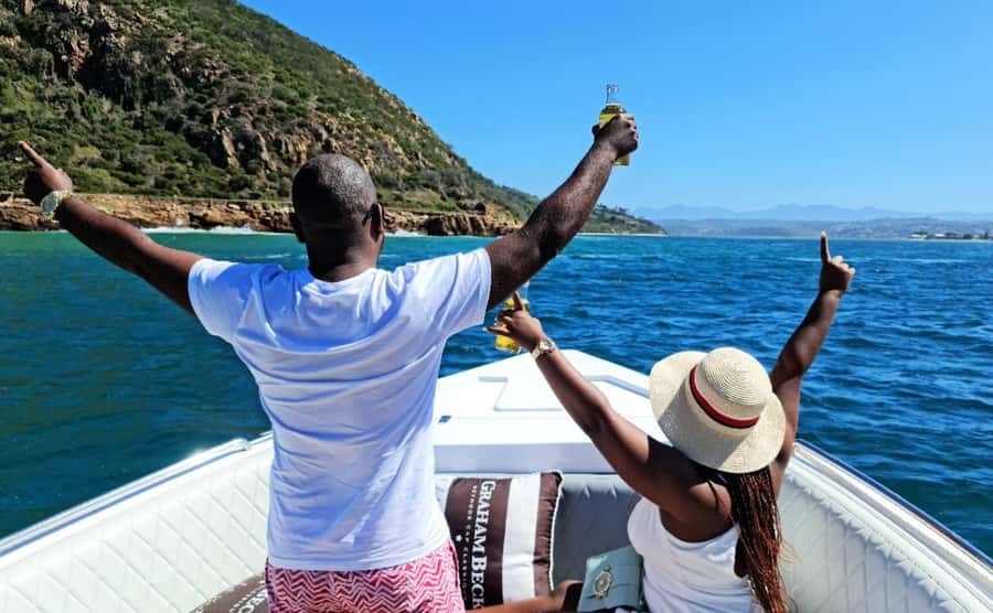 75 Minute Knysna Lagoon Charter - Food, Drinks, and the Champagne-Cruiser Mood
