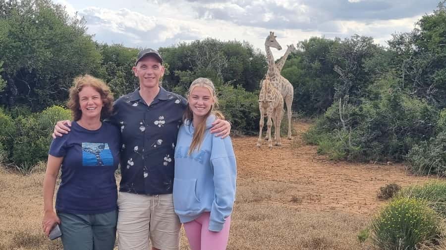 Addo Elephant Park and Giraffe Walk Private Full Day Safari - Morning game viewing inside Addo Elephant National Park