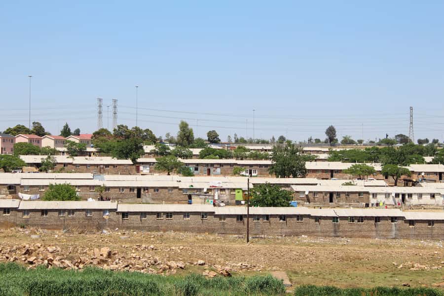 Apartheid Museum & Soweto Tour with Hotel Pickup - FNB Stadium and the road into Soweto