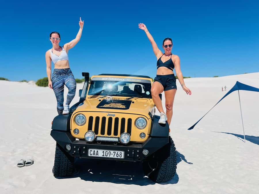 ATLANTIS DUNES-CAPE TOWN: ATV ADVENTURE & PHOTO SESSION - The photo stop on the white dunes