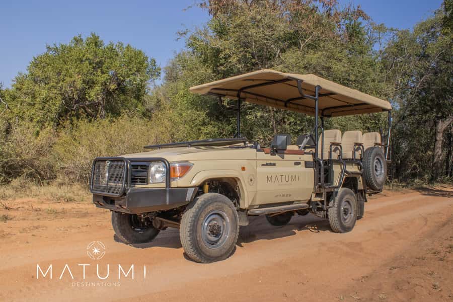 Big 5 Safari Am or Pm - What an Open Safari Vehicle Changes