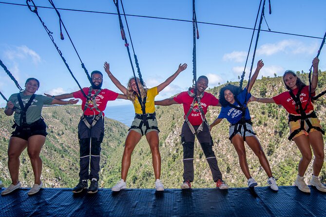Bloukrans Skywalk Tour and HangOut Zone - The Hang Out Zone and the optional lean