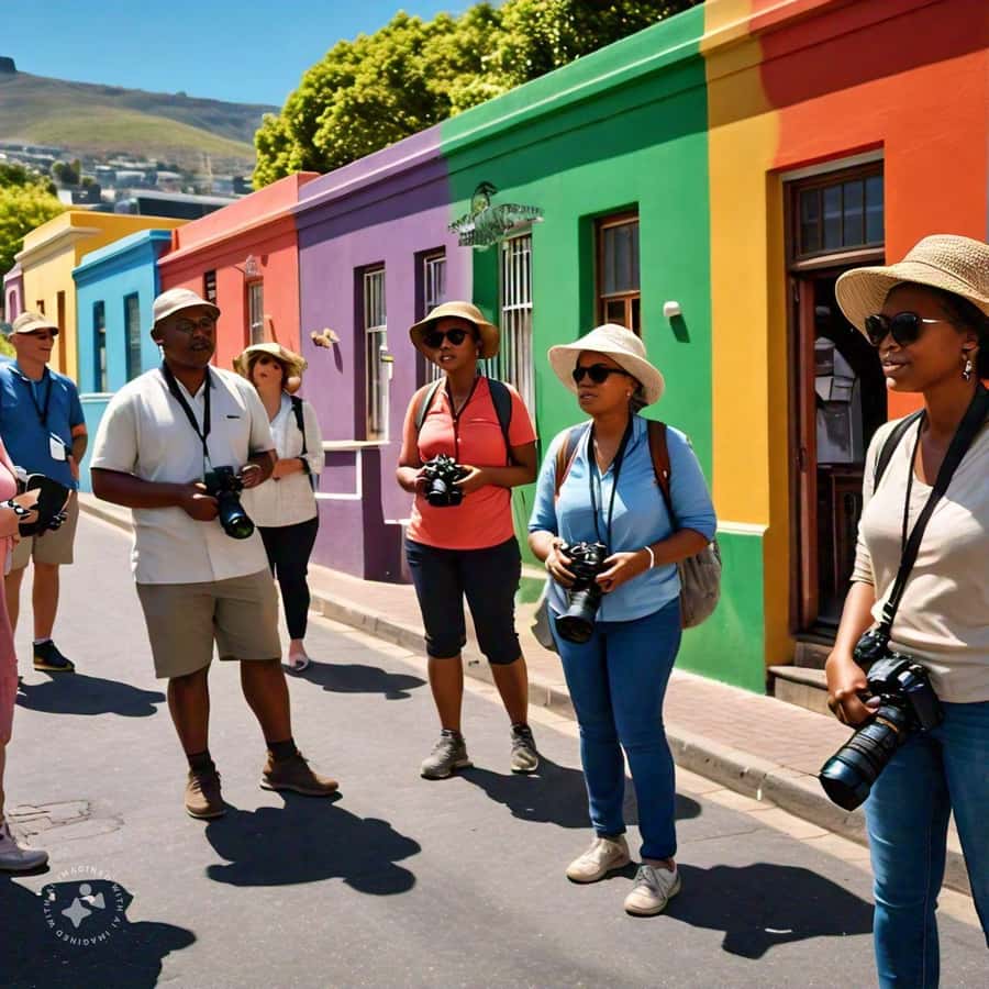 Bo-kaap and City tour - Entering Bo-Kaap’s painted streets