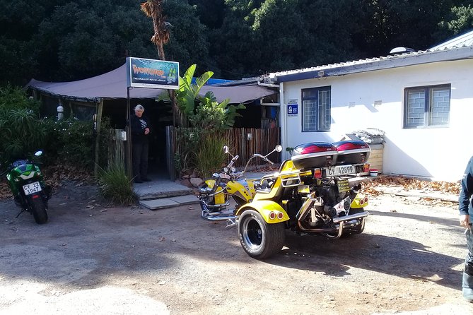 Booze Cruise Trike Tour Cape Town - Hout Bay and the Workshop pub
