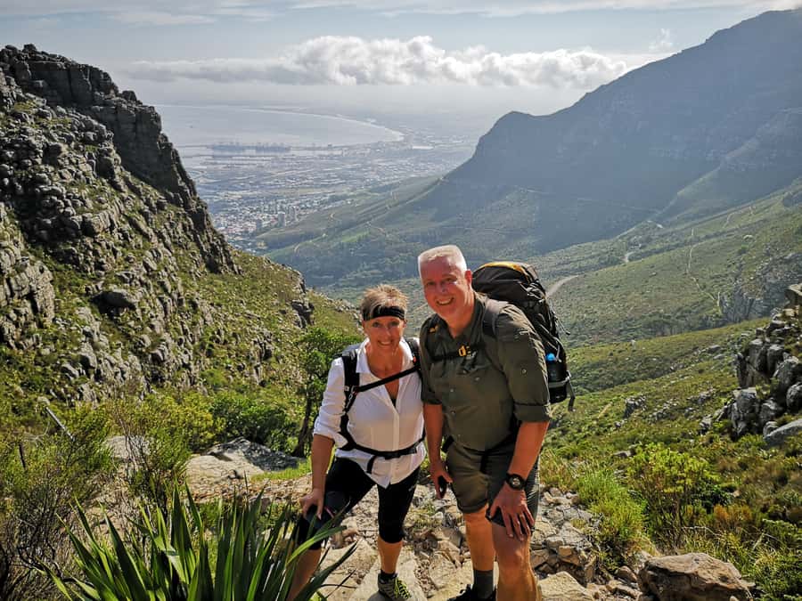 Cape Town: 3-Hour Table Mountain Hike via Platteklip Gorge - The climb: hard work with changing views