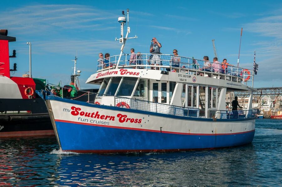 Cape Town: 30 Minute Harbour Boat Cruise with Seal Watching - Boarding the double-decker harbour boat