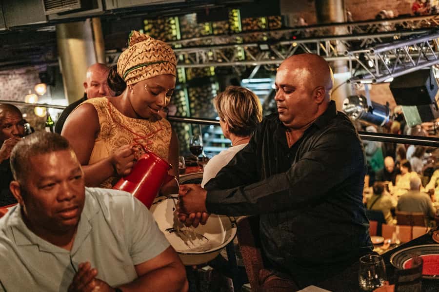 Cape Town: African Dinner, Drumming Experience with Transfer - A 14-dish route from Cape Town to Timbuktu