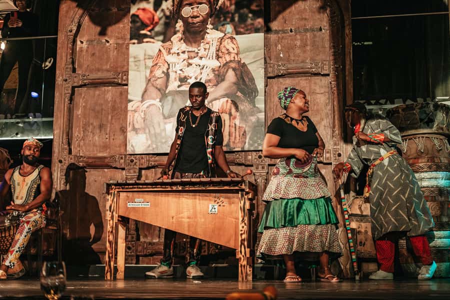 Cape Town: African Dinner, Drumming Experience with Transfer - Food pacing: generous, but not always relaxed