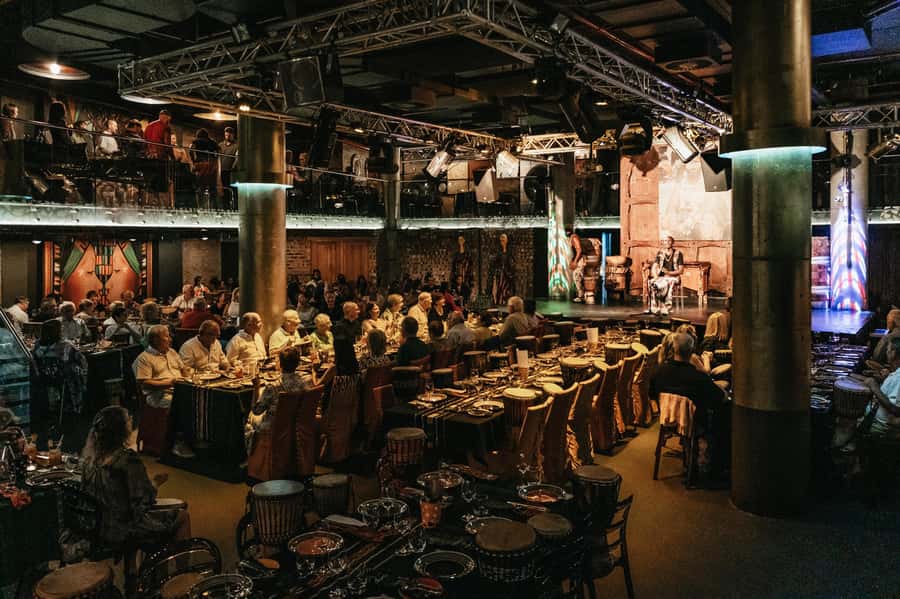 Cape Town: African Dinner, Drumming Experience with Transfer - Performances that come right to the table