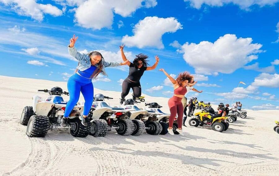 Cape Town: Atlantis Dunes Quad Bike Adventure with Photos - Riding the white dunes north of Cape Town