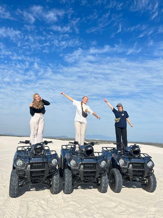 Cape Town: Atlantis Dunes Quad Bike & Free Sandboarding Tour - The white Atlantis Dunes make the setting special