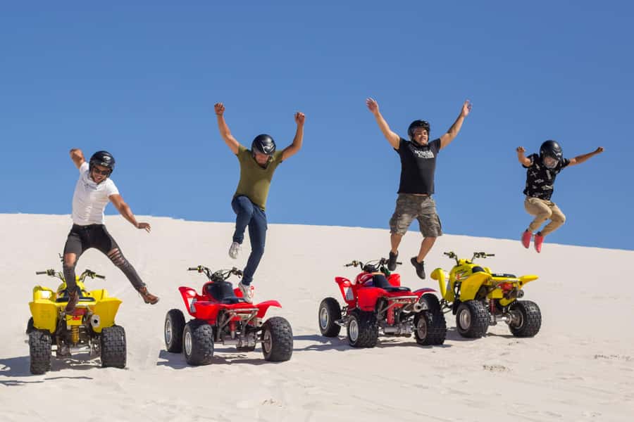 Cape Town: Atlantis Dunes Quad Bike & Free Sandboarding Tour - Sandboarding adds a second kind of thrill