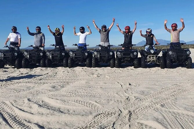 Cape Town Atlantis Dunes Quad Biking - The safety briefing before the sand