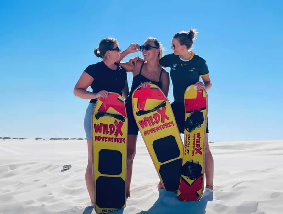 Cape Town: Atlantis White Sand Dunes Sandboarding Adventure - The uphill walk is the real workout