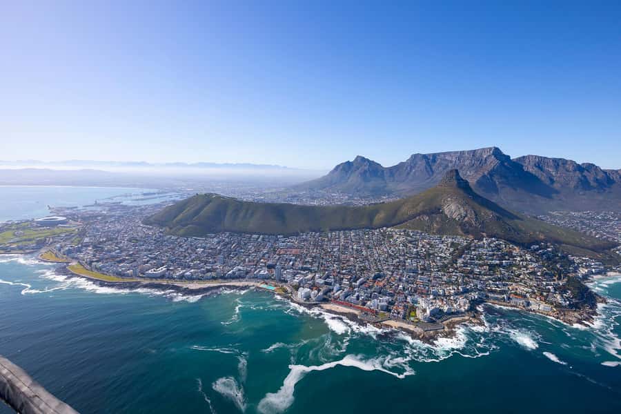 Cape Town City Center Helicopter Flight - 12Min - Starting at Sport Helicopters near the V&A Waterfront