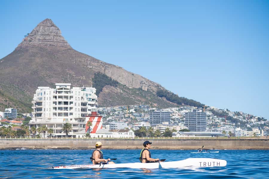 Cape Town: Dolphin & Ocean Wildlife Kayaking Adventure ⚓️ - Cape Town views from the water