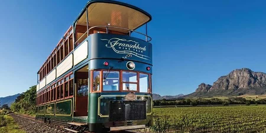 Cape Town: Franschhoek Wine Tram Hop-On Hop-Off Tour - Arriving at the Franschhoek terminal