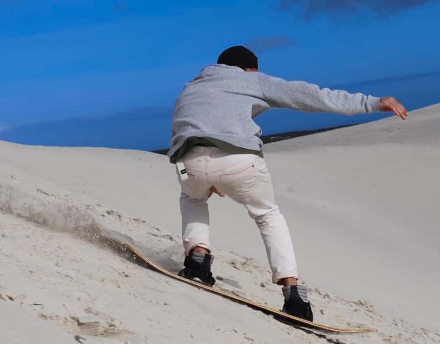 CAPE TOWN: GLAM SANDBOARDING IN ATLANTIS DUNES WITH WILDX - The views, the sand, and what the setting adds