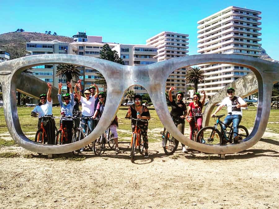Cape Town Guided City Cycling Heritage Tour - Private Tour - The Atlantic Seaboard closes the loop