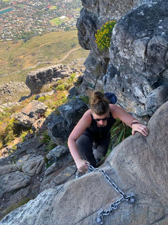 Cape Town: Half-Day India Venster Hike on Table Mountain - The gully and the India Venster viewpoint