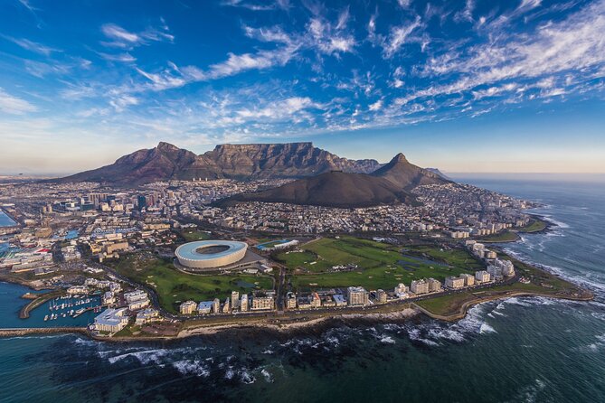 Cape Town Helicopter Tour: Atlantic Coast - The City Bowl from above