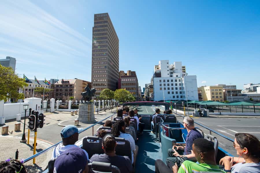 Cape Town: Hop-On Hop-Off Bus Tour with Optional Cruise - Audio commentary is useful, but this is not a live tour