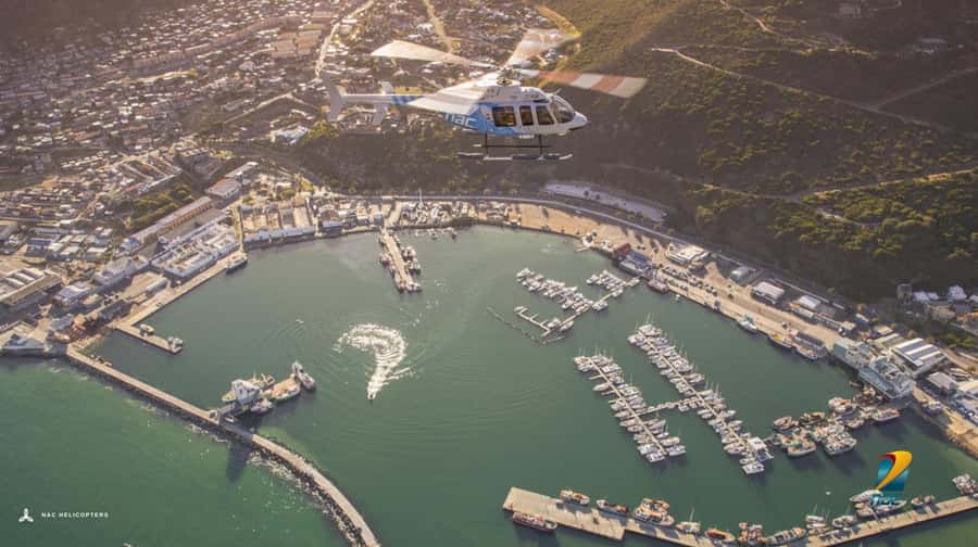Cape Town: Hopper Helicopter Flight - Table Mountain and Robben Island from above