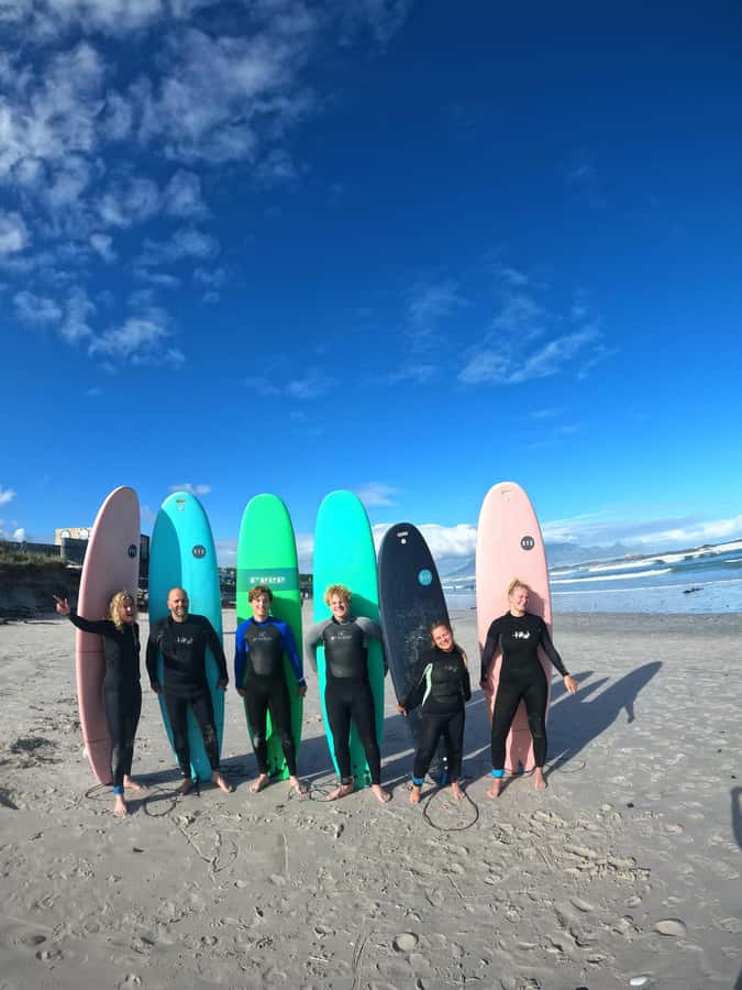 Cape Town:Learn to surf with the best view of Table Mountain - The equipment and what you need to bring