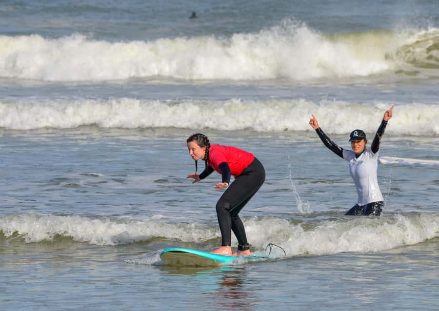 Cape Town:Learn to surf with the best view of Table Mountain - Is $46 a fair price for Big Bay?