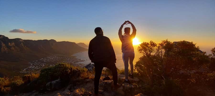 Cape Town: Lion's Head Sunrise with coffee or Sunset Hike - The silver leaf trees and the first Atlantic views