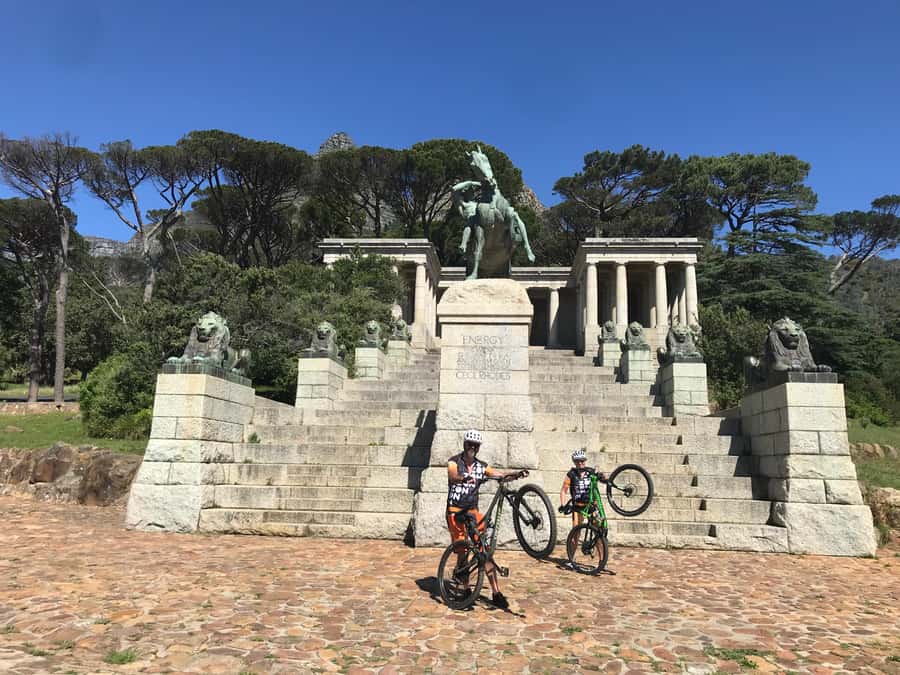 Cape Town: Mountain Biking Trip along Table Mountain - Reaching the Table Mountain contour