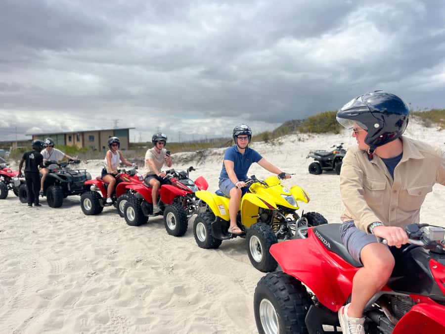 Cape Town: Sand Dunes ATV Quad Bike Tour - Riding the white Atlantis Dunes