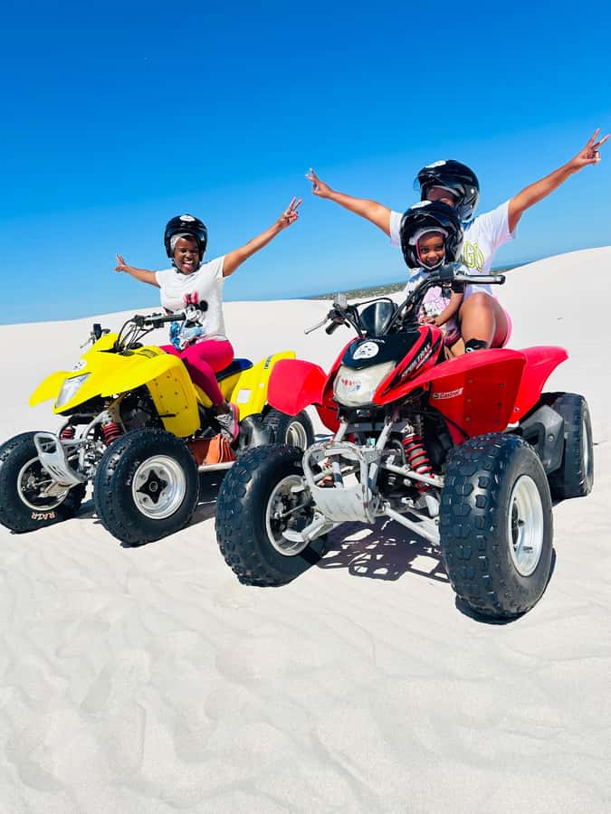 Cape Town: Sand Dunes ATV Quad Bike Tour - The first minutes on the quad bike