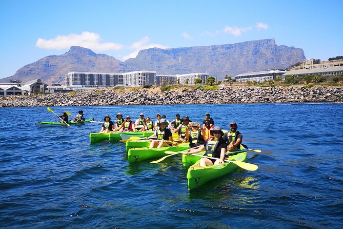 Cape Town Sea Kayaking Adventure launching from V&A Waterfront - Why kayaking gives you Cape Town’s best city view