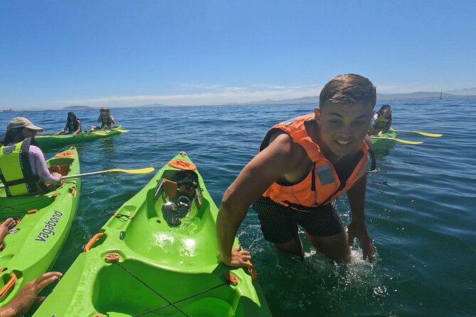 Cape Town Sea Kayaking Adventure launching from V&A Waterfront - Weather, wet clothes, and comfort