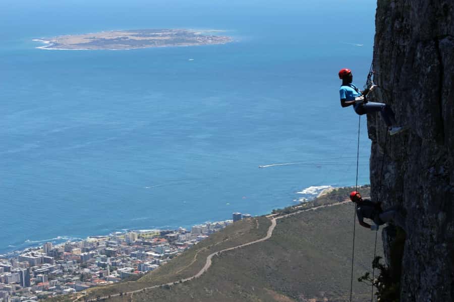 Cape Town: Table Mountain Abseiling Experience - The briefing is where the nerves settle