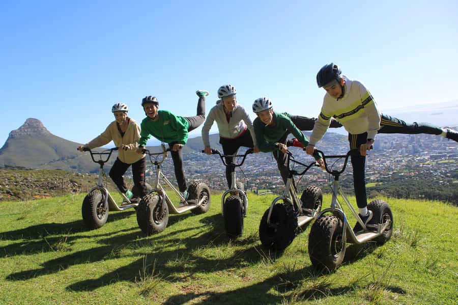 Cape Town: Table Mountain Gravity Scooter Tour - How demanding is the scooter ride?