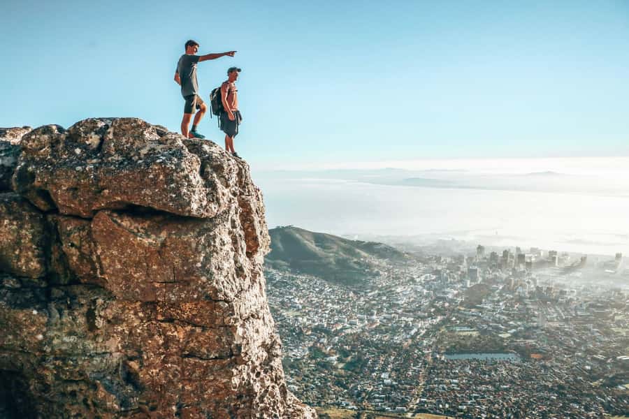 Cape Town: Table Mountain Hike via India Venster - The climb, with views that keep changing