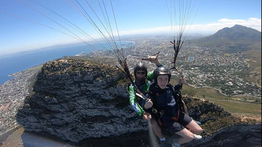 Cape Town: Tandem Paragliding with views of Table Mountain - Photos and video are useful, but not included