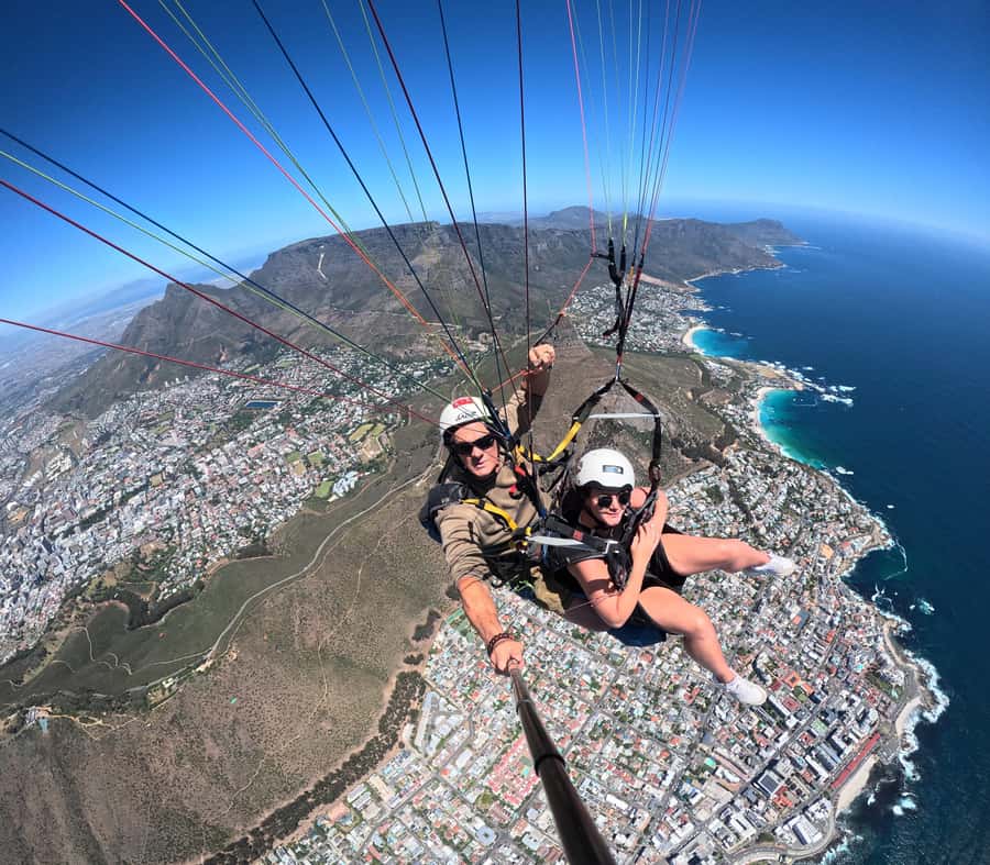 Cape Town: Tandem Paragliding with views of Table Mountain - Starting at Signal Hill beside the car park