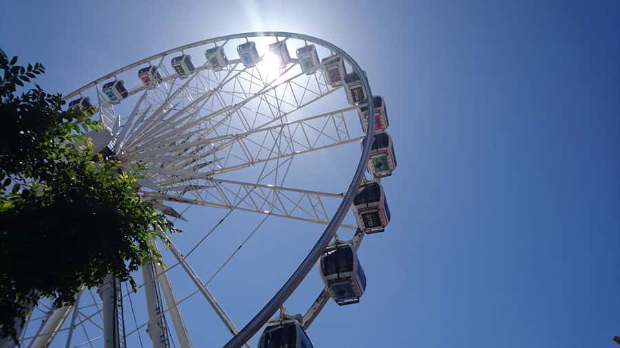 Cape Town: The Cape Wheel Ticket - Four revolutions in an enclosed cabin