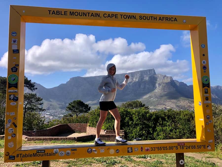 Cape Town: Trail Run Lion's Head and Signal Hill Morning - The gradual climb toward Signal Hill