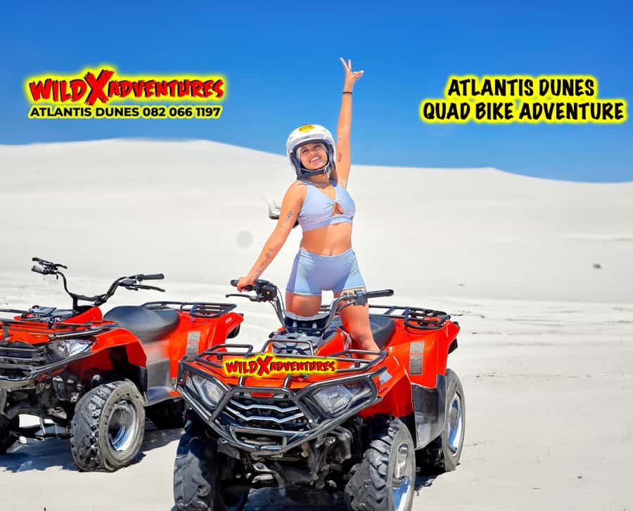 Cape Town: WILDX Atlantis Quad Dune Adventure and Photo Stop - From the yellow trailer to the safety briefing