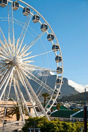 Cape Wheel Admission Ticket - Boarding the Cape Wheel cabin